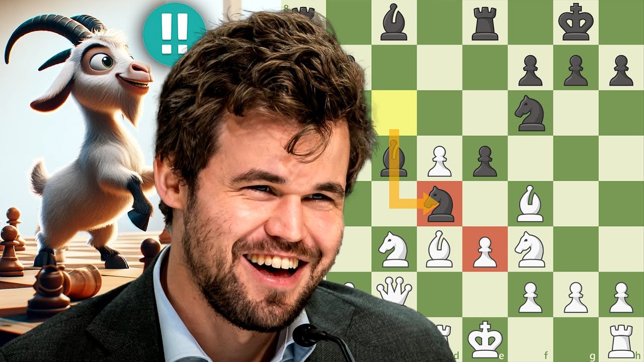 Chat e Comentaristas VÃO À LOUCURA com esta jogada de Magnus Carlsen!
