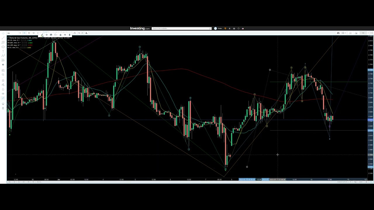 Natural Gas - Elliott Wave Analysis - Quick Recap after W4