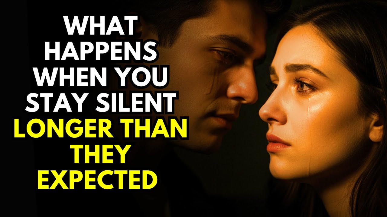 What Happens When You Stay Silent Longer Than They Expected | Stoicism