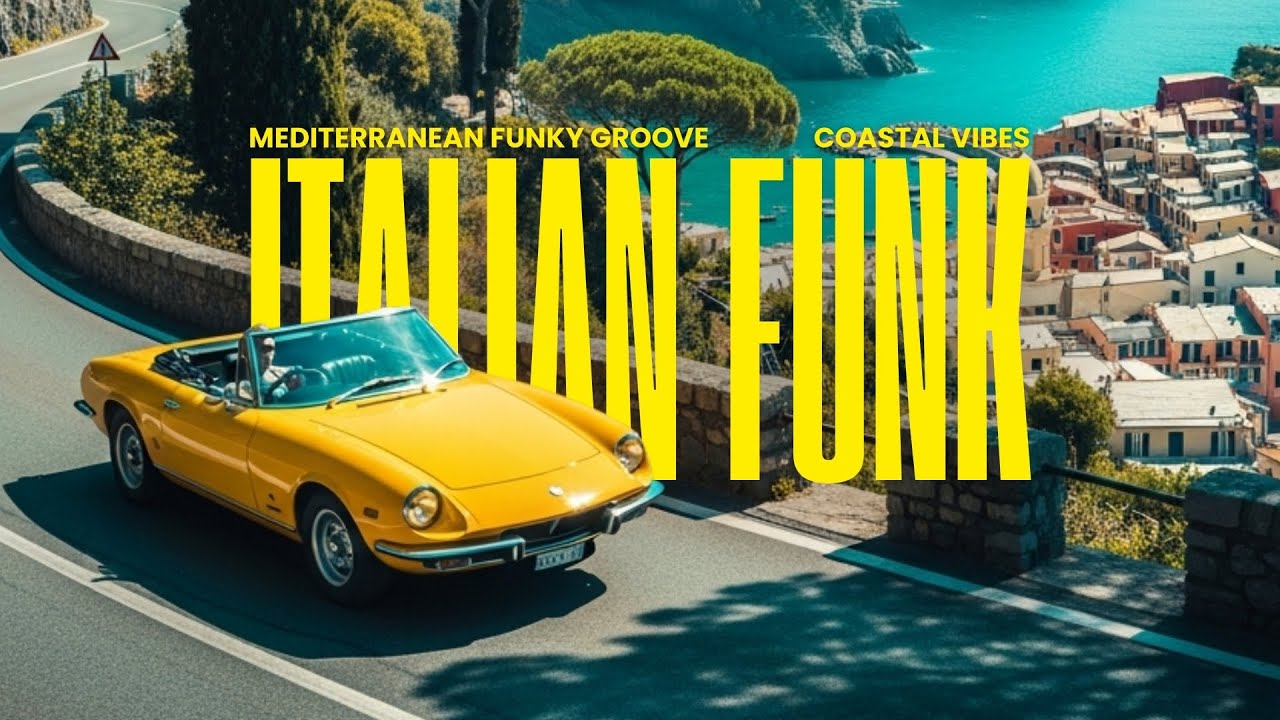 Italian Coastal Road Trip 🚗 Funky Summer Grooves & Retro Vibes