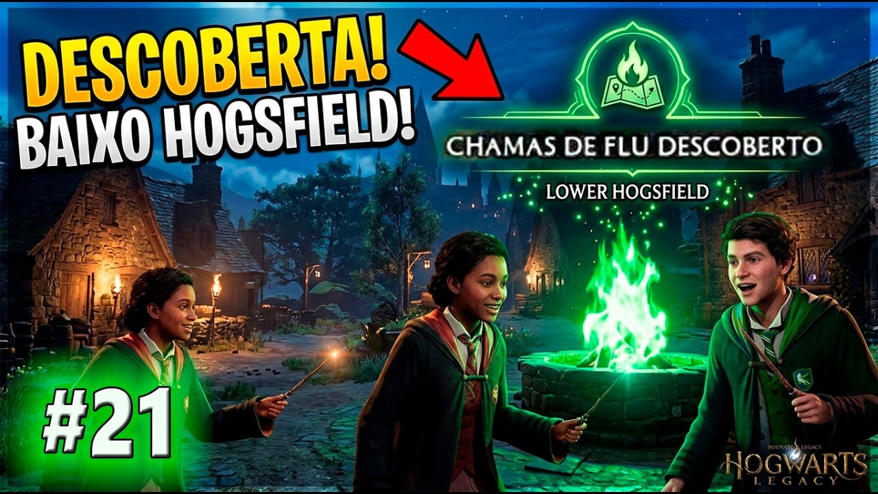 Hogwarts Legacy – NATSAI ONAI E A AMEAÇA EM BAIXO HOGSFIELD! (EP 21)