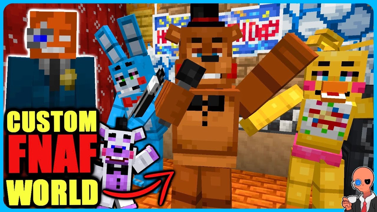 Building a custom FNAF Pizzeria in Minecraft (Management Wanted)