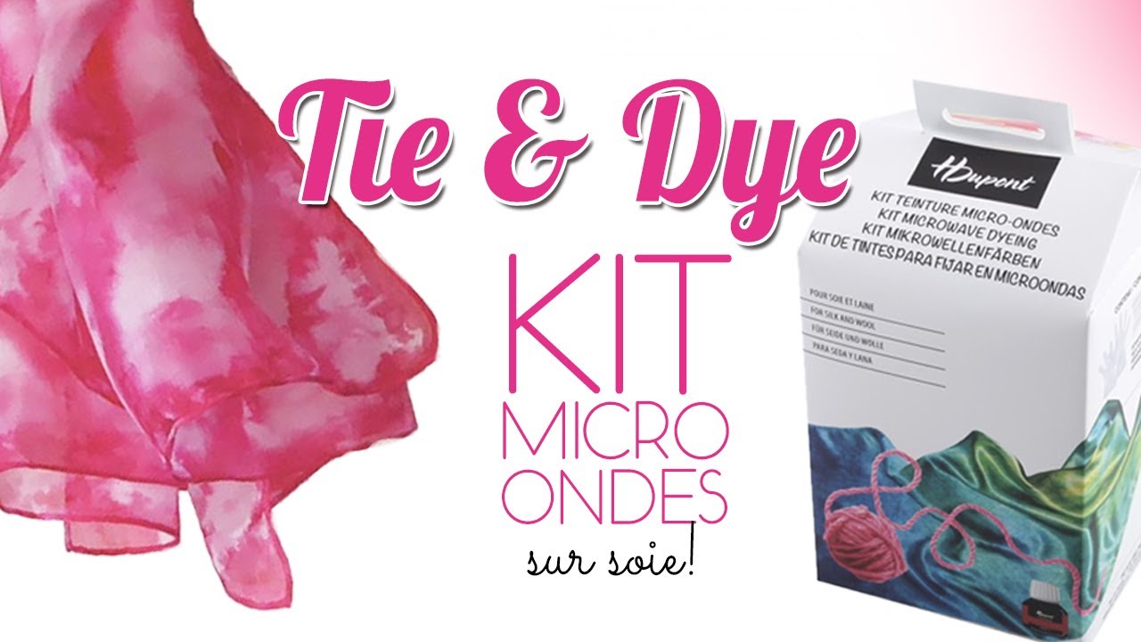 KIT peinture sur soie micro-onde FACILE / Technique 