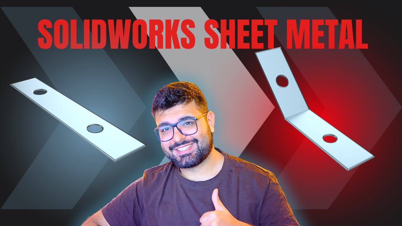 SOLIDWORKS ile Sac Metal Tasarımına Giriş: Temel Mantık ve İpuçları!