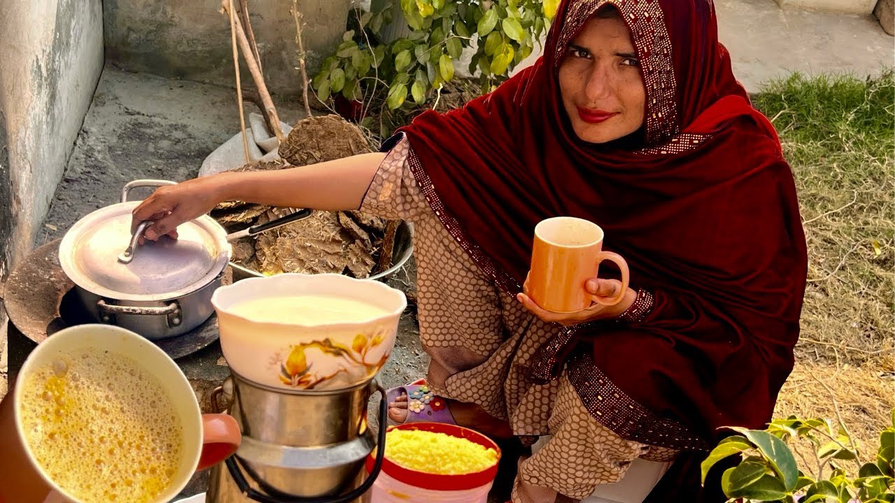 Pakistan Village Special Morning Tea 🫖 