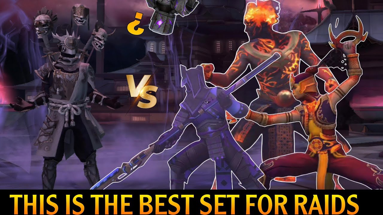 Dead Forest Triad vs Lv-6 Raids Bosses &bull; Shadow fight 3