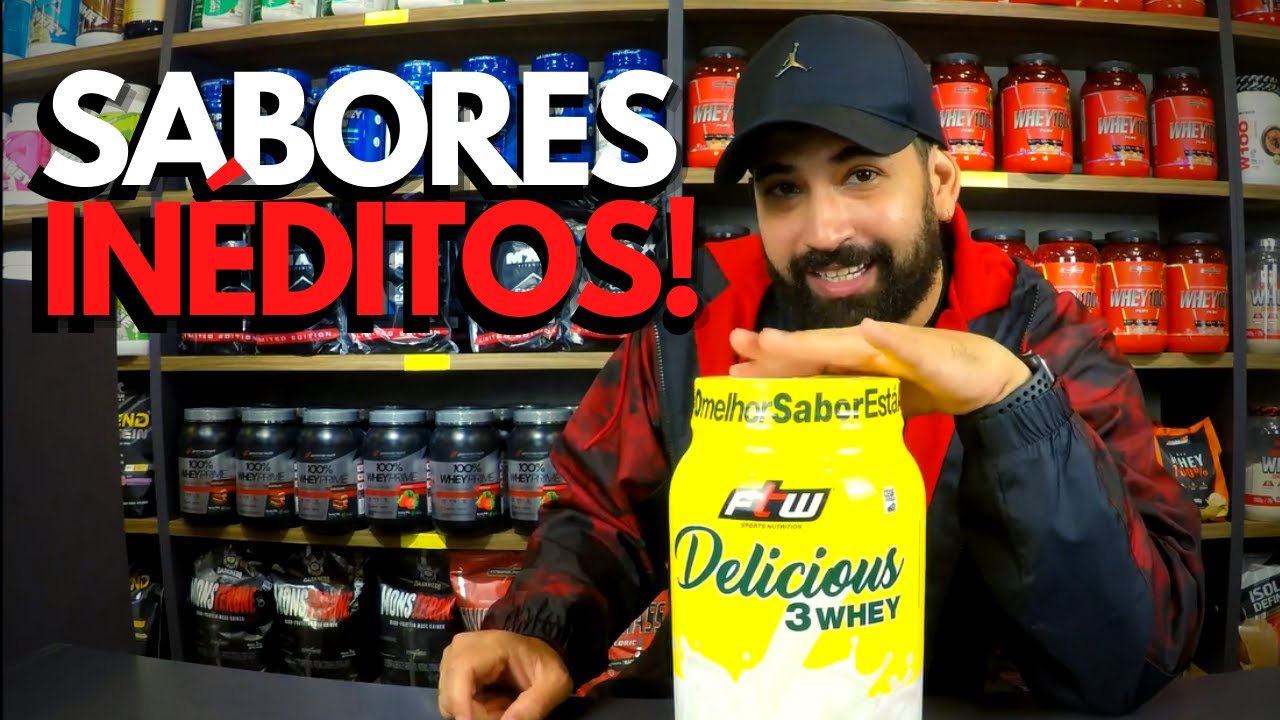 AVALIANDO A DELICIOUS 3WHEY DA FTW
