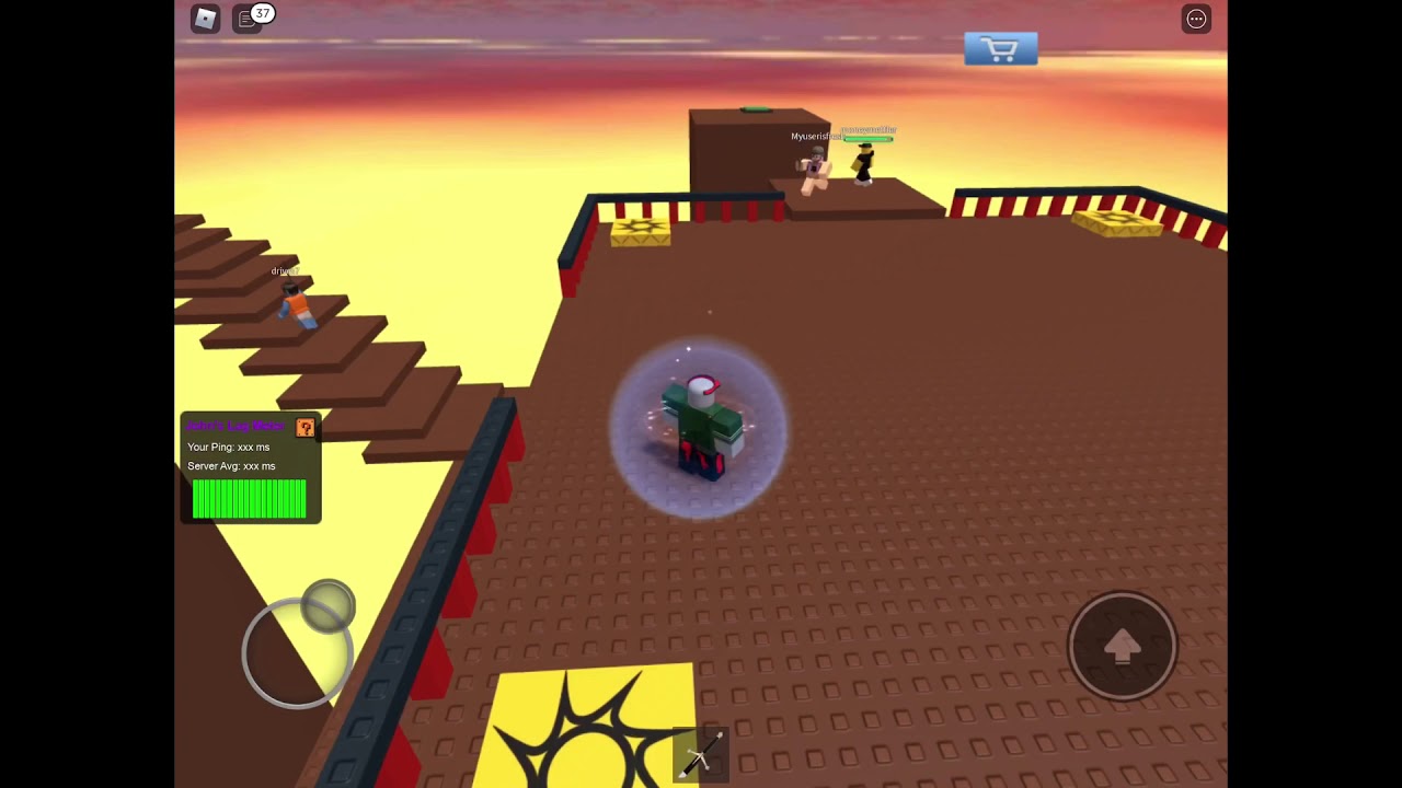 W HOLDING IN SFOTHO ON MOBILE NO SHIFT - ROBLOX Sword Fighting Montage!