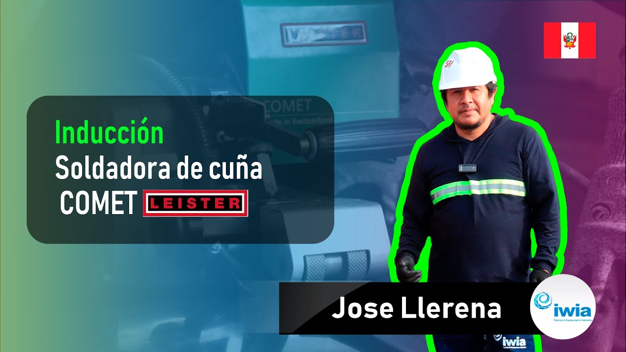 Inducción a soldadura de cuña caliente con COMET de LEISTER