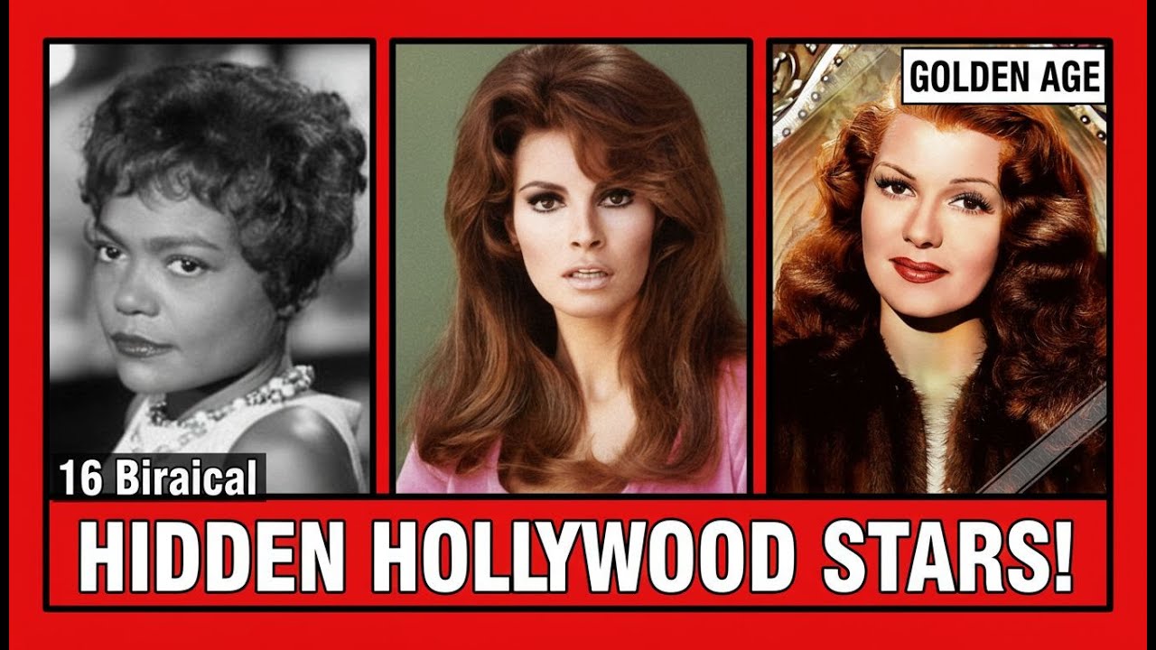 16 Biracial GOLDEN Age Actors Who Transformed Hollywood!