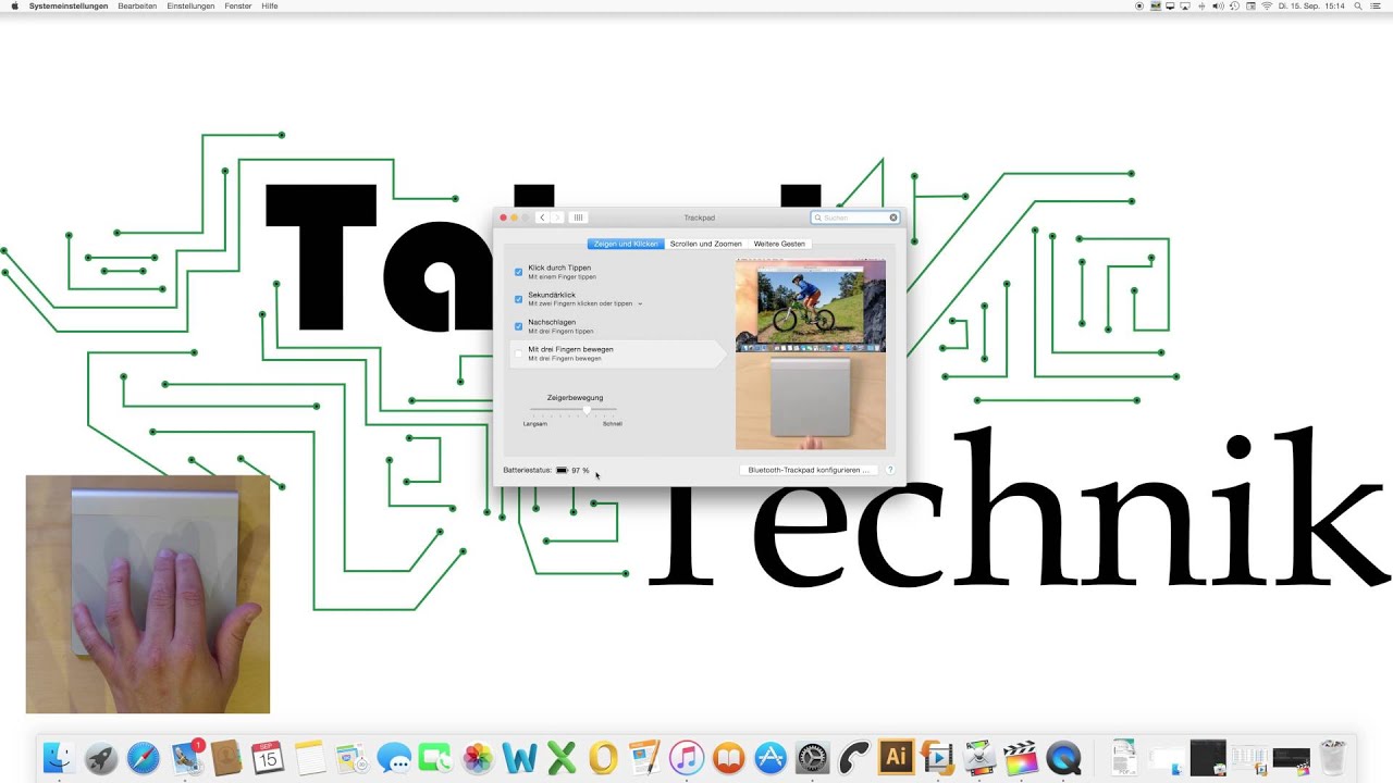 Magic Trackpad - Inbetriebnahme, Einstellungen - Ist es Magisch ?