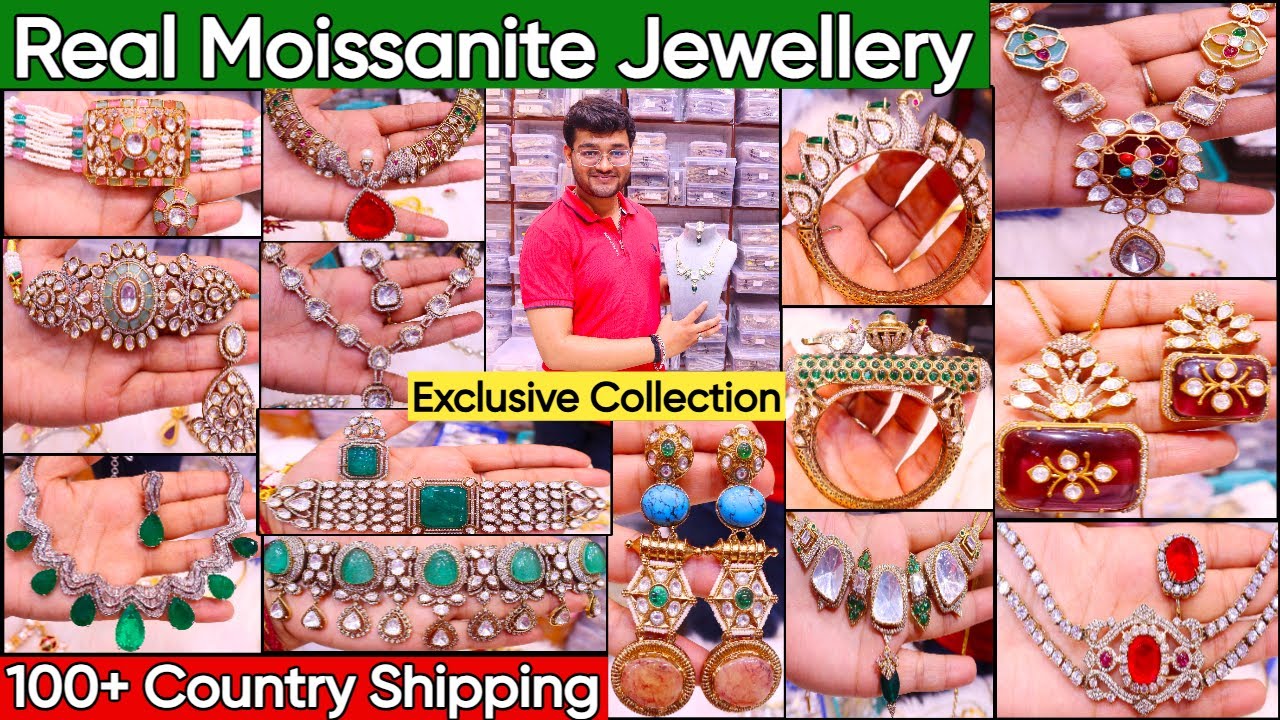 Exclusive Premium Real Moissanite & AD Jewellery Collection 2025 | Latest Bridal Jewellery Designs