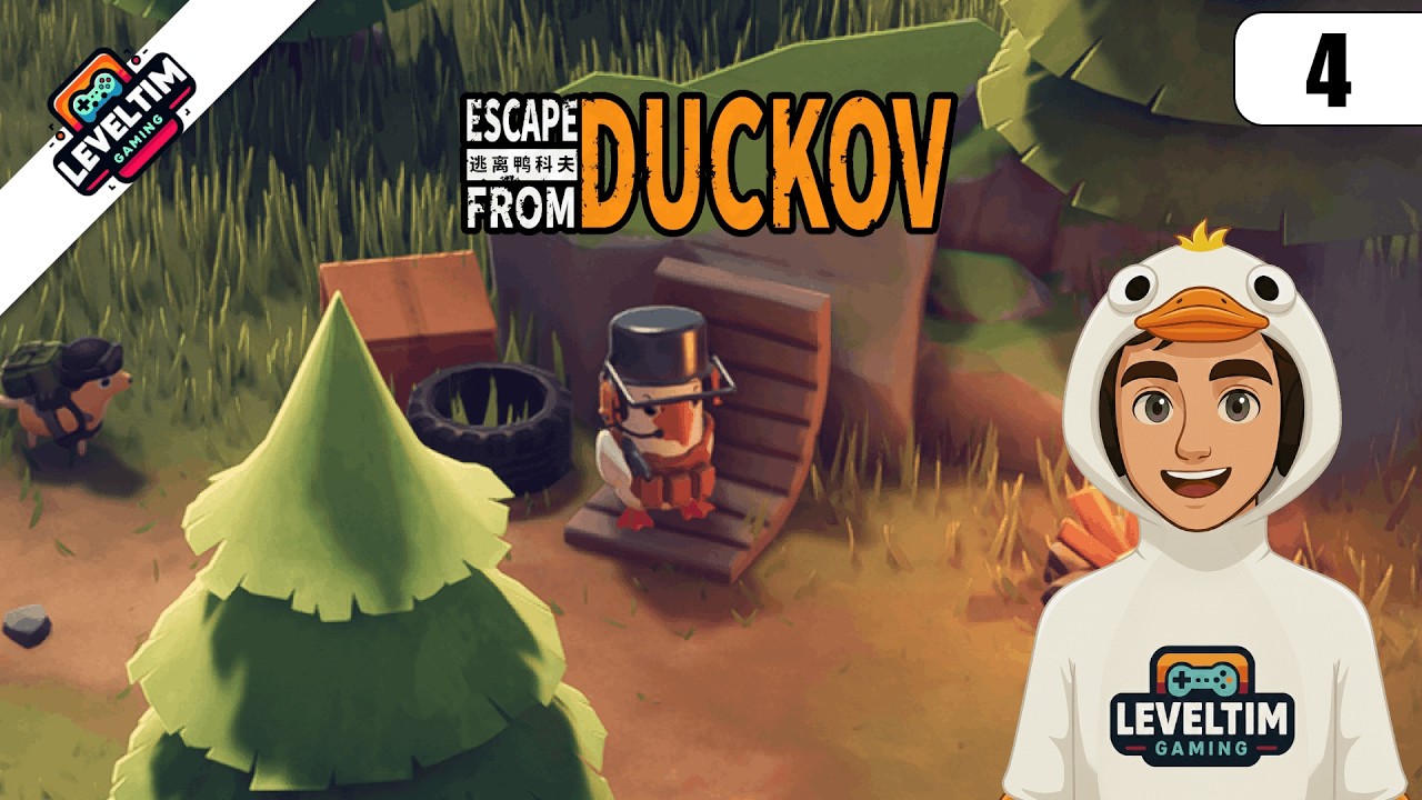 📉 MEIN SKILL-LEVEL IST IM KELLER! Ein echter Noob am Werk 🤡 | Escape From Duckov (#4) | LevelTim