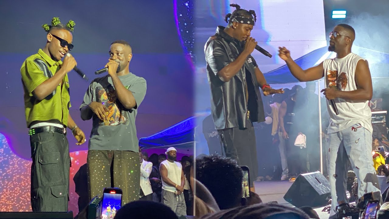 🔥Watch🔥 Beaztrap & OlivetheBoy Storm Stage with Sarkodie in a grand style| Rapperholic 2025 Kumasi