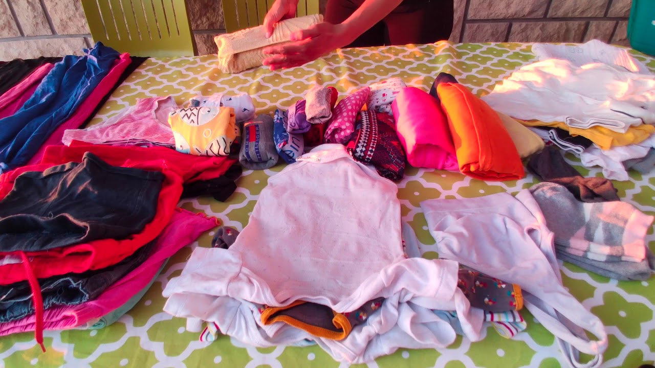 Méthode de pliage de linge en 