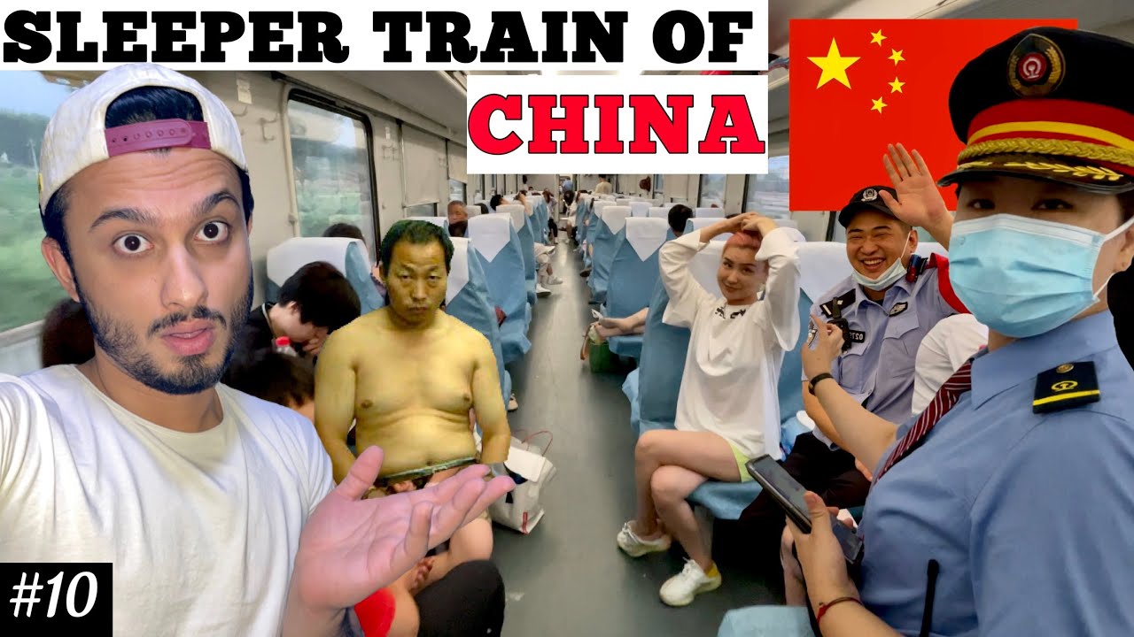 Indian Travelling in Sleeper Train of China🇨🇳 | Very different from Bullet Train 😳