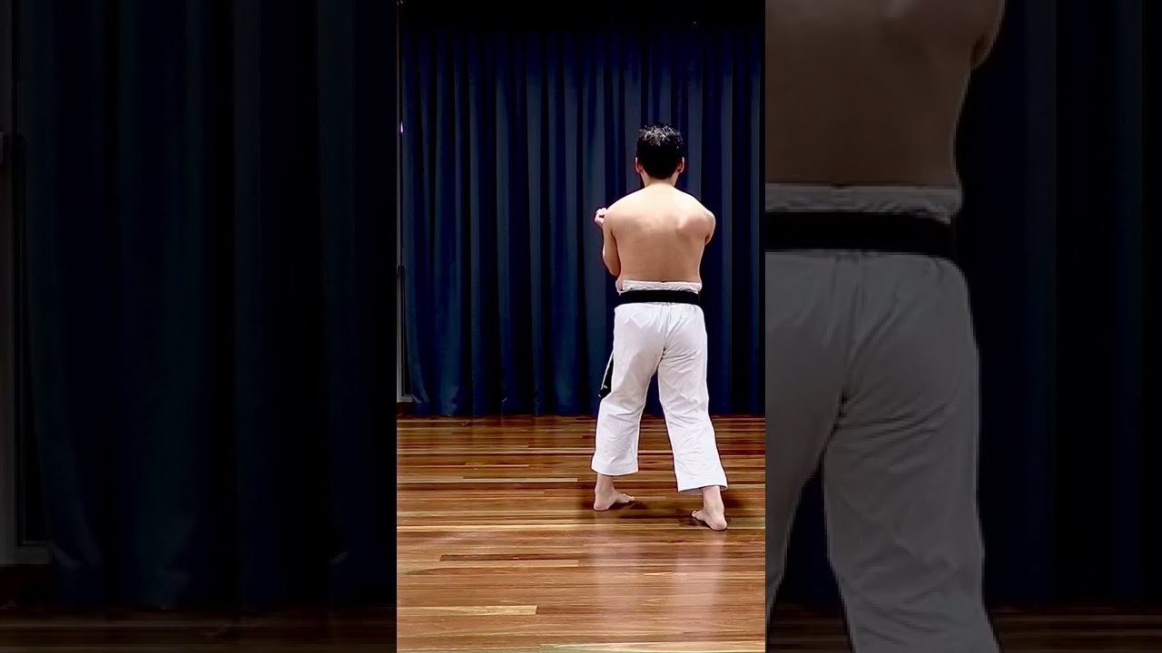SANCHIN KATA GOJU RYU KARATE by Sensei Davy Wijaya