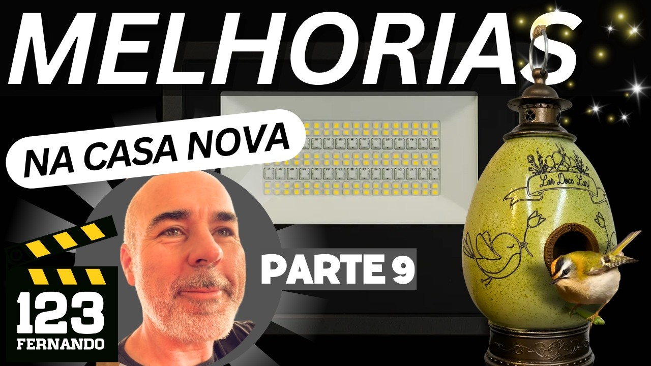 VAZAMENTO MISTERIOSO NO TETO, NOVO REFLETOR INTELIGENTE,  EXTRATOR DE ERVA DANINHA E NINHO OVO