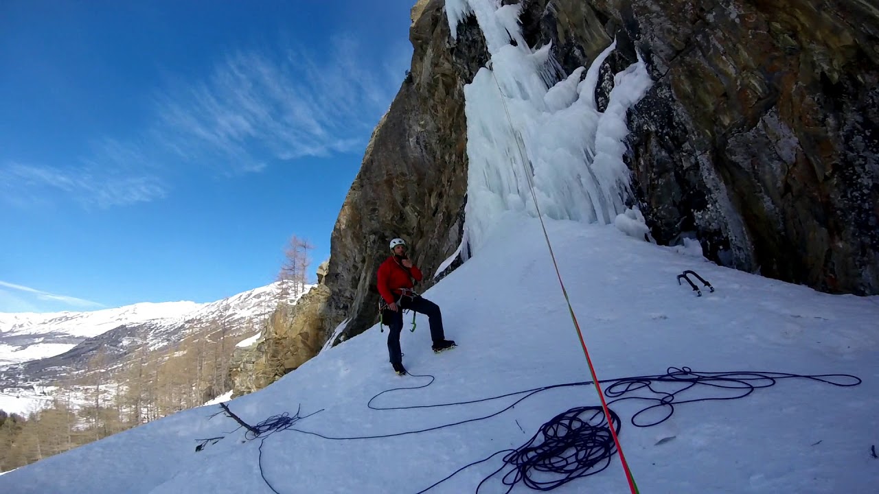 Cascade glace patinagio version Hugues