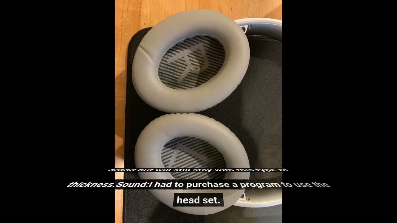 Video Review Bose QuietComfort 35 II Noise Cancelling Bluetooth Headphones&mdash; Wireless, Over Ear...