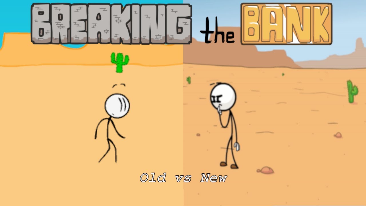 Henry Stickmin Old vs New: Breaking the Bank