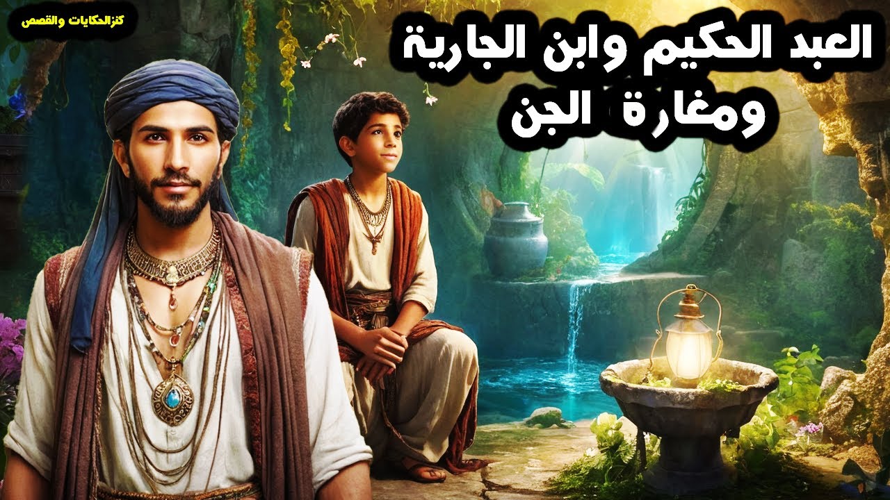 قصة العبد الحكيم والأمير ابن الجارية ومغارة الجن العجيبة من القصص الخيالية المشوقة والمسموعة ؟