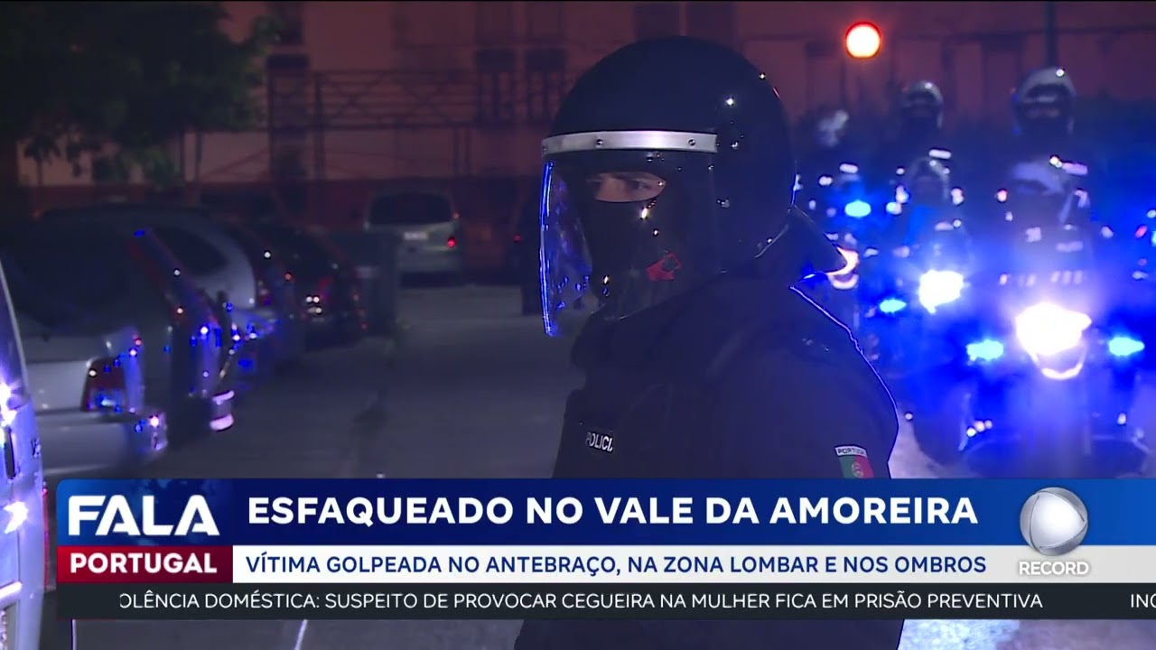 Esfaqueado no Vale da Amoreira
