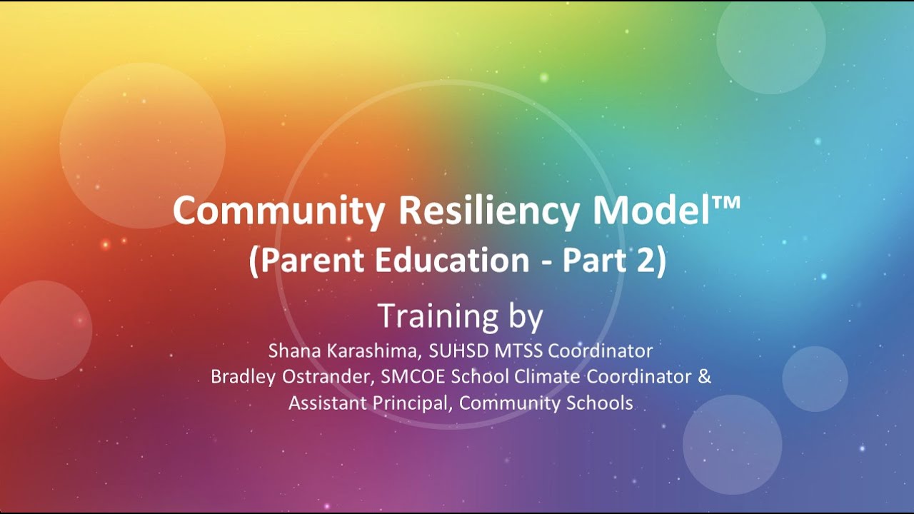 Community Resiliency Model (CRM)® Training: Part 2
