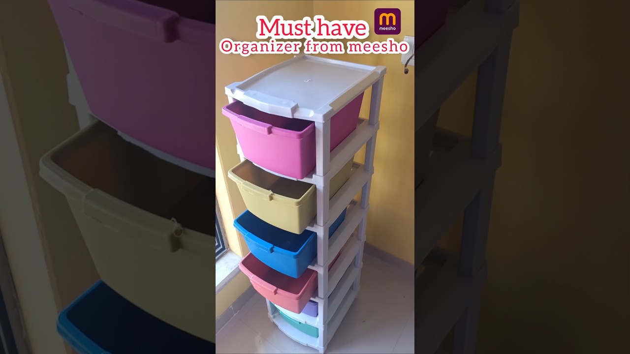 Affordable Meesho Organizer🛍️ Worth It or Not? 🤔 #meesho #organizer #shorts