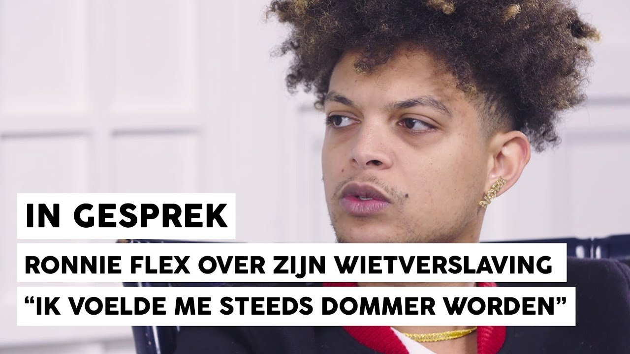 RONNIE FLEX over zijn WIETVERSLAVING: “Ik voelde me steeds dommer worden” | IN GESPREK