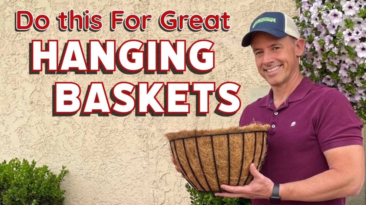 Hanging Baskets: Ideas and Tips for Any Size Space | Gardening with the Williamses