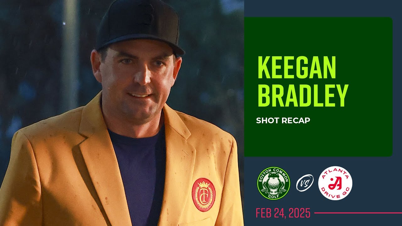 Keegan Bradley | Shot Recap | Boston Common Golf