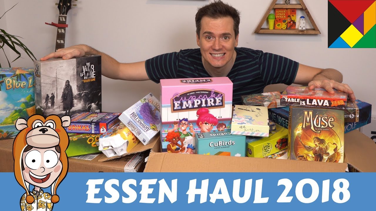 Essen 2018 Board Game Haul - Actualol