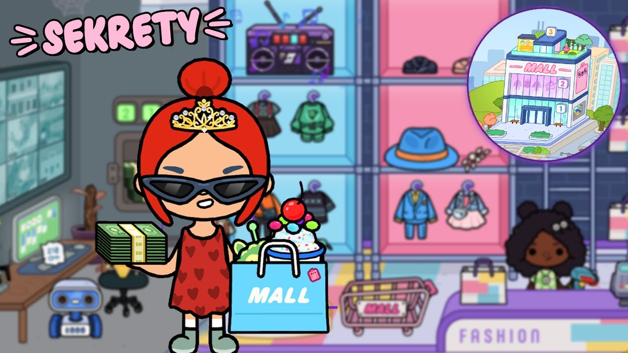 GRAŻYNKA w CENTRUM HANDLOWYM 🛍️ Toca Boca Life World  🛒 miss Aga