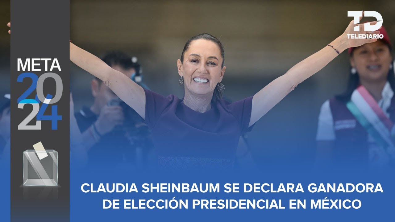 Claudia Sheinbaum es la virtual GANADORA y primera mujer presidenta de México
