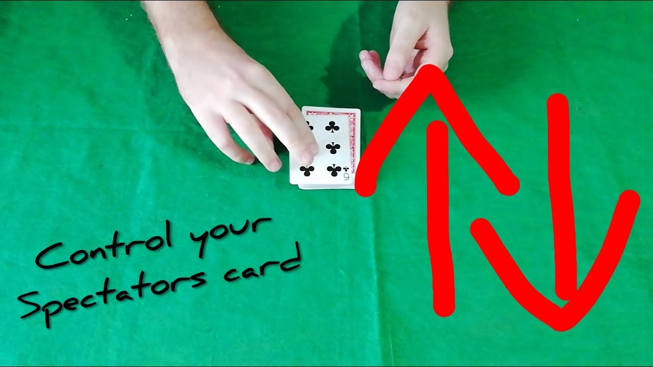 How to control a card to top or bottom.