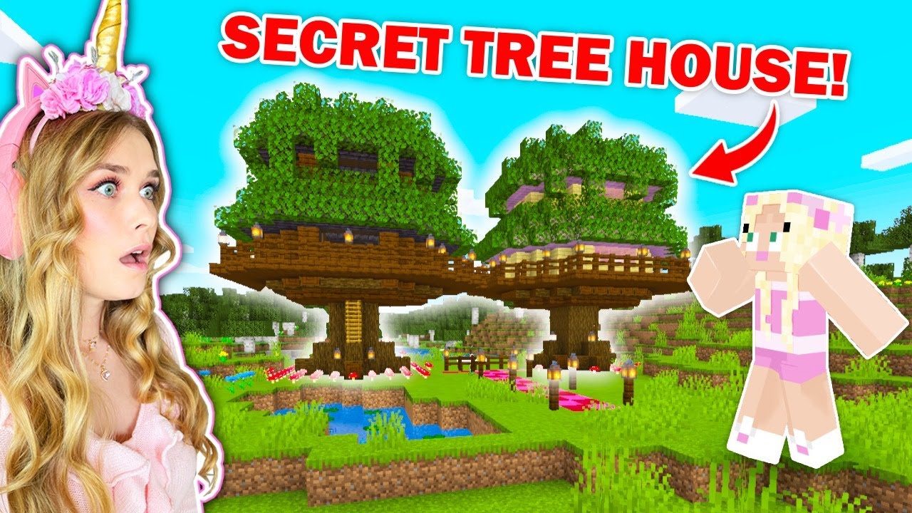 We Found A *TOP SECRET* TREE HOUSE In Minecraft