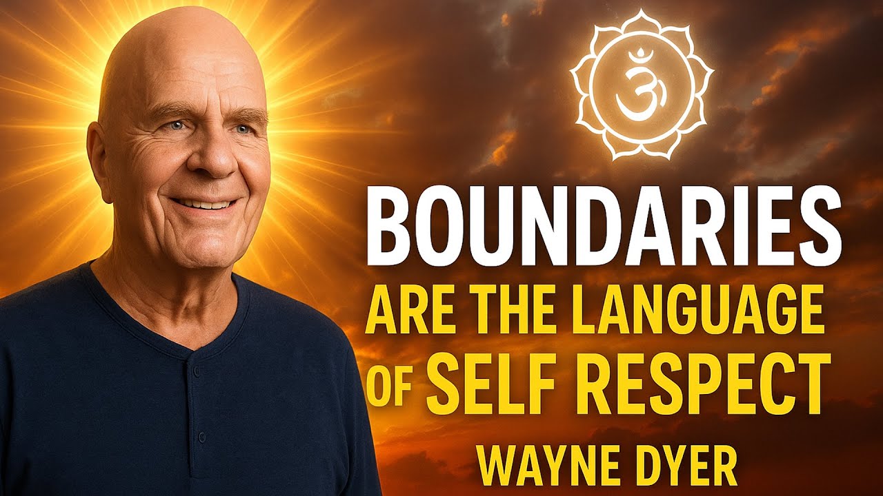 Boundaries Are the Language of Self Respect - Wayne Dyer