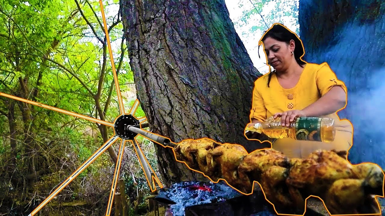 Must see for everyone Alcoholics destroyed the waterwheel we built in the middle of nature