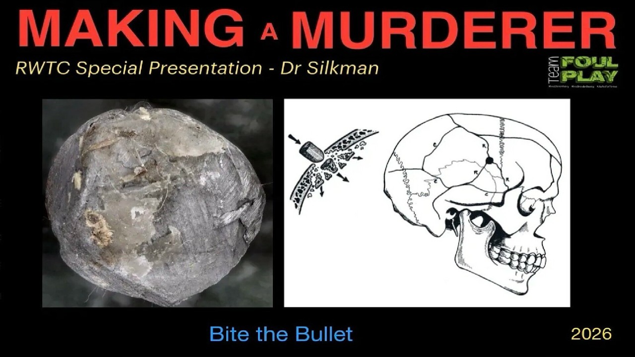RWTC: Bite the bullet. Special Presentation by Dr. Silkman.