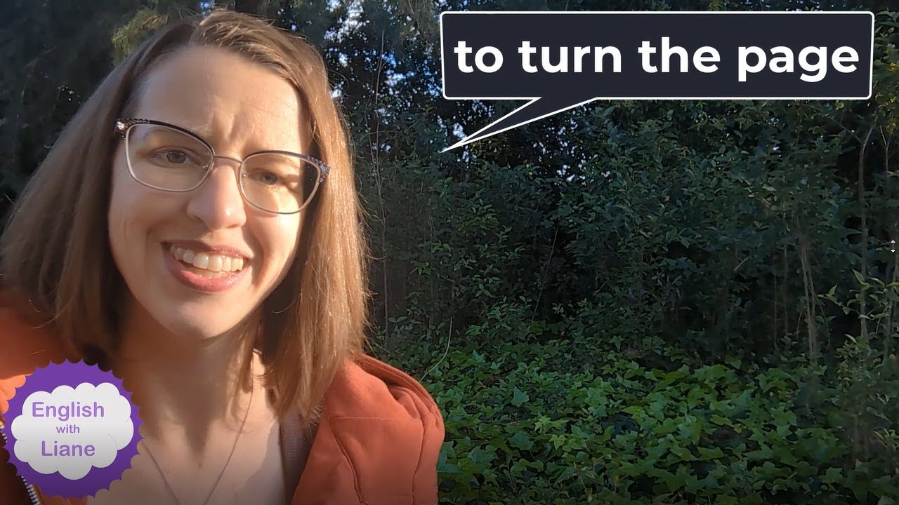 Idiom - to turn the page