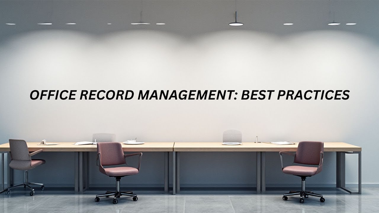 Office Record Management: Best Practices | Document Control & Filing System Explained