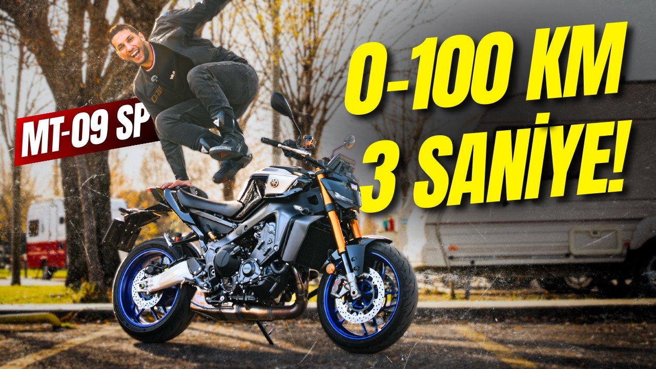 Sür Ve Çek #20! | Yamaha MT-09 SP | YASAL VE RUHSATLI BİR SİLAH!