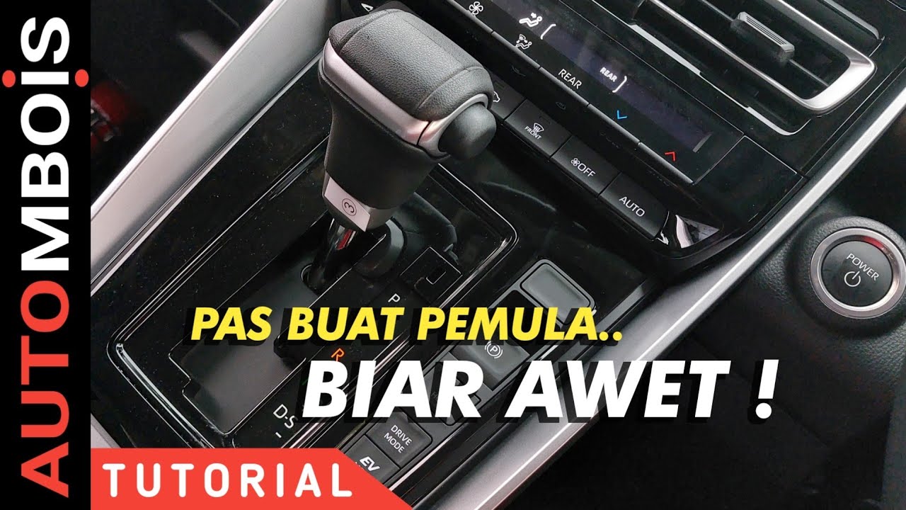 Cara Pakai Transmisi Matic CVT Zenix yang Benar !