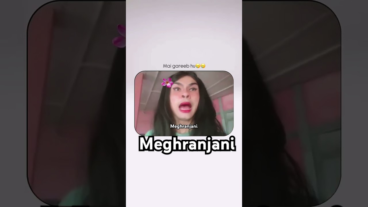 main gareeb hun 😭#funny #meghranjani #comedy #viral #gareeb #hairremoval #shortsfeed #shortviral