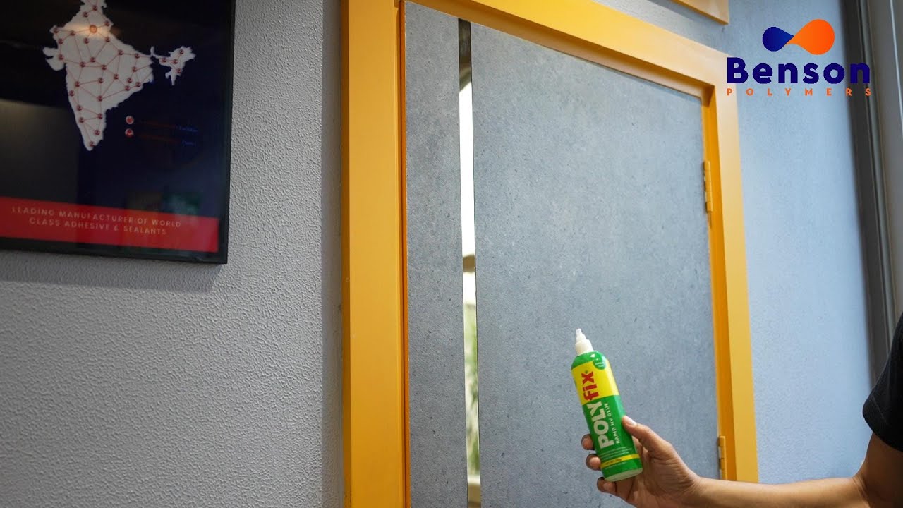 How to paste Metal Strip on door? | Why did it get loose? | Correct Method | Use Polyfix WPC Glue