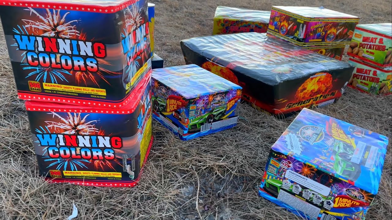 “LIGHT ONLY ONE FIREWORK AT A TIME.” - No.