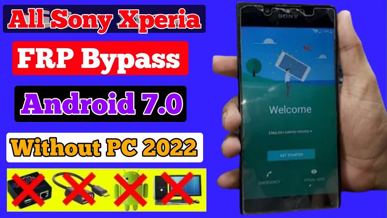 All Sony Xperia Frp Unlock Android 7.1 2022| Bypass Google Account Without PC 2022/ 100 %Working