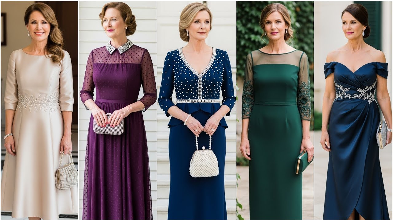 Italian Style Wedding Dresses for Mother of The Bride - Italian Designer Dress Styles for Moms 2025