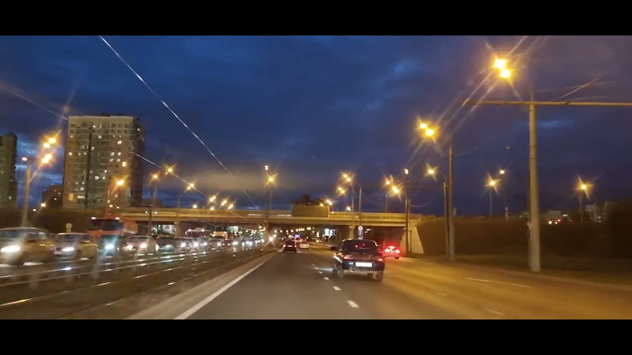 Казань, улицы города, Проспект Хусаина Ямашева, октябрь 2023